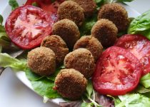 Baked Lentil Meatballs with Herbs and Parmesan (Vegetarian)